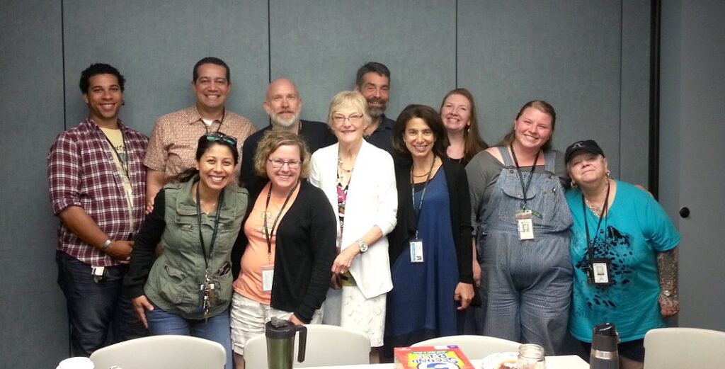 Group of smiling people - team from Public Health - Seattle & King County