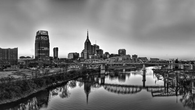 Nashville skyline. Photo by Jason Mrachina.